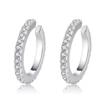 עגילי קליפ לואיז כסף