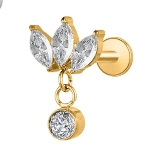 עגיל פירסינג אמה