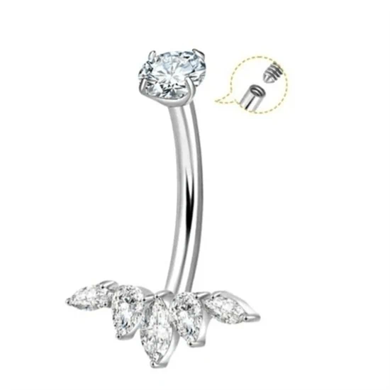 עגיל פירסינג בלייר כסוף