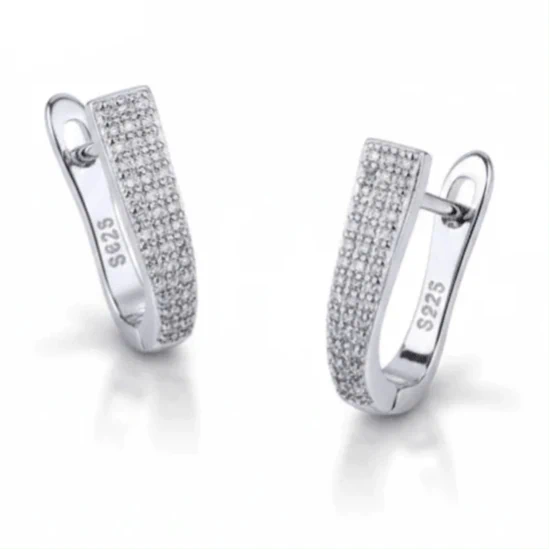 עגילי לורה כסף